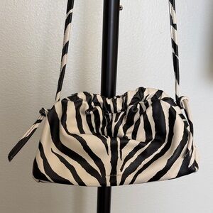 MANSUR GAVRIEL
Cloud Mini Zebra Clutch Bag